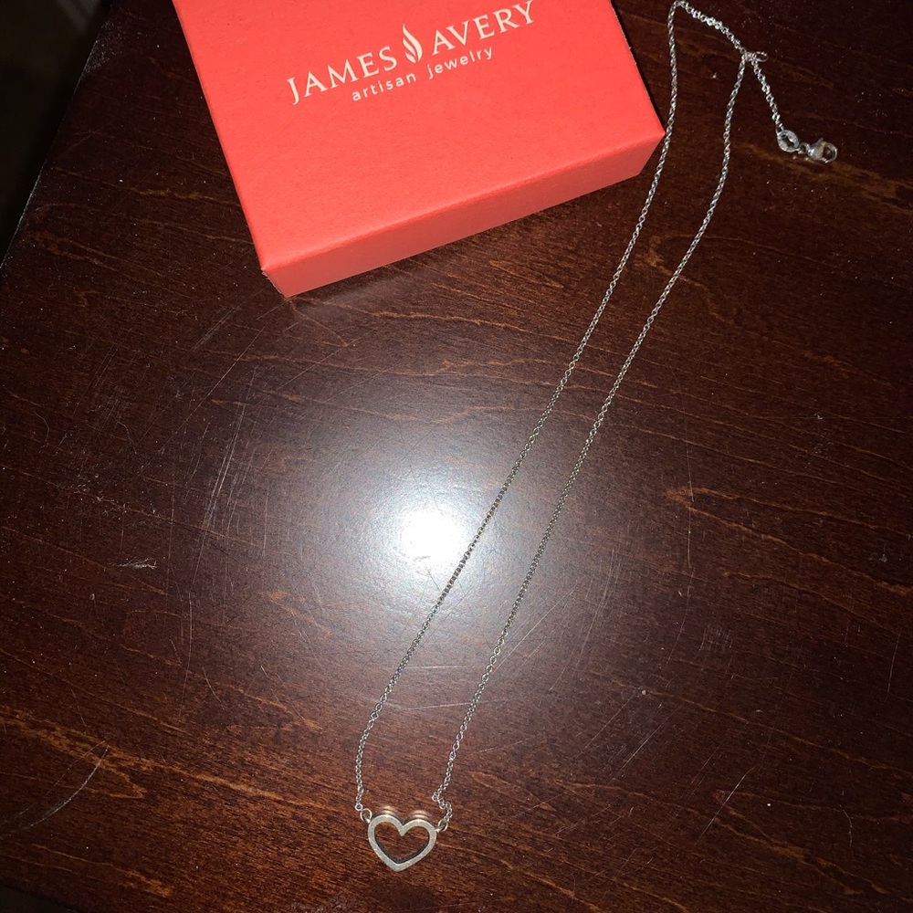 James Avery heart necklace